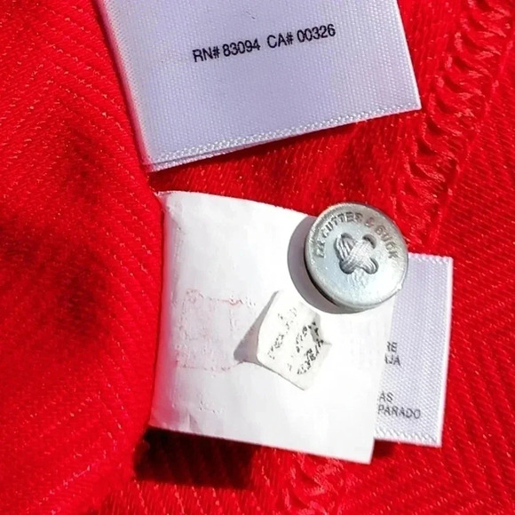 Cutter & Buck Red Mens Shirt CB Dry Tec Luxe XXL - Picture 8 of 14